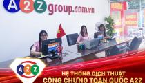 Dịch Thuật Công Chứng Tiếng Thái Lan Tại A2Z Huyện Đầm Hà – Dịch Vụ Uy Tín, Nhanh Gọn, Chuẩn Pháp Lý